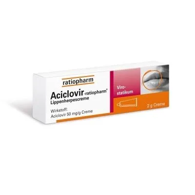 ACICLOVIR-ratiopharm Lippenherpescreme 2 g