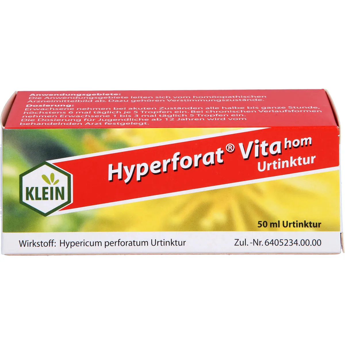 Hyperforat Vitahom Urtinktur, 50 ml Lösung