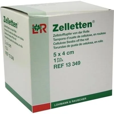 ZELLETTEN Tupfer 4x5 cm unsteril Rolle 300 St