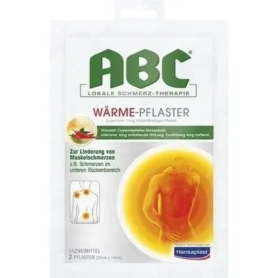 ABC Wärme-Pflaster Capsicum Hansaplast med 14x22 2 St