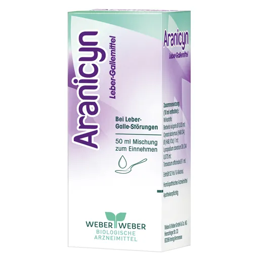 ARANICYN Leber Gallemittel Mischung 50 ml