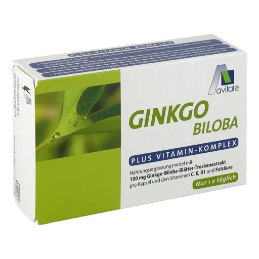 GINKGO 100 mg Kapseln+B1+C+E 192 St