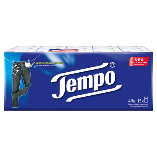 TEMPO Taschentücher 15 x 10 Stück 15X10 St