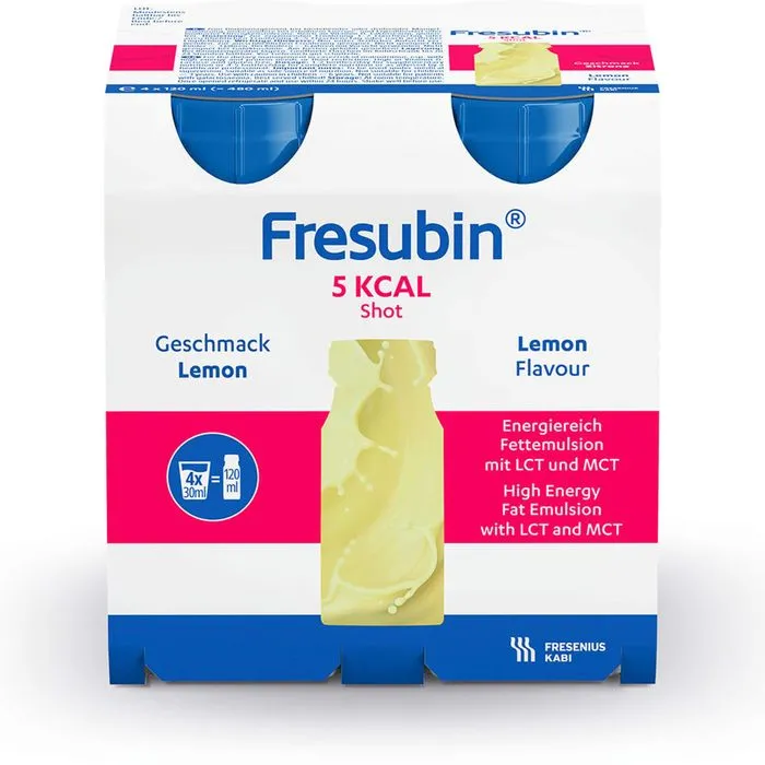 FRESUBIN 5 kcal SHOT Lemon Lösung 4 Stück
