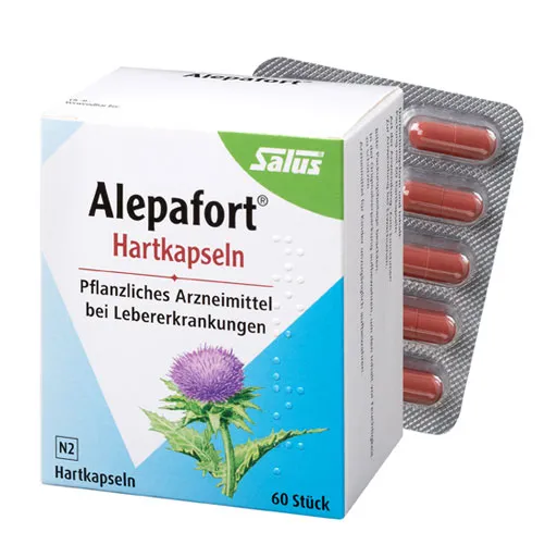 ALEPAFORT Mariendistel Hartkapseln 60 St