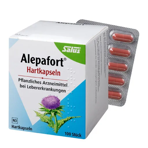 ALEPAFORT Mariendistel Hartkapseln 100 St