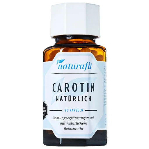 NATURAFIT Carotin natürlich Kapseln 90 St