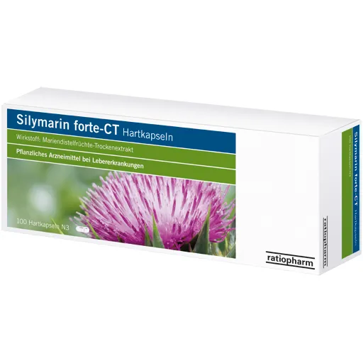 SILYMARIN forte-CT Hartkapseln 100 St