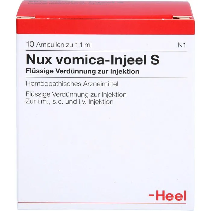 NUX VOMICA INJEEL S Ampullen 10 Stück