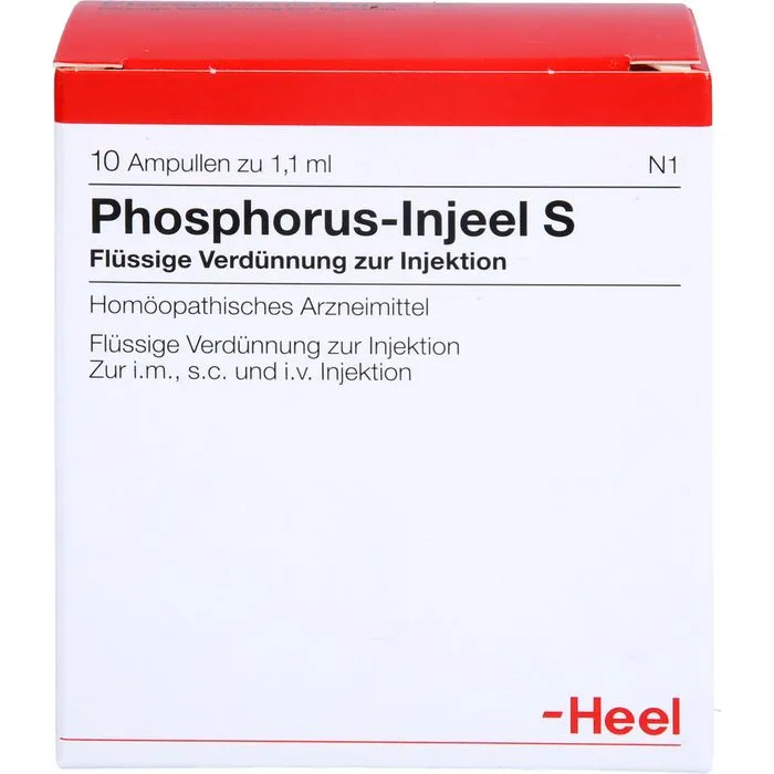 PHOSPHORUS INJEEL S Ampullen 10 Stück