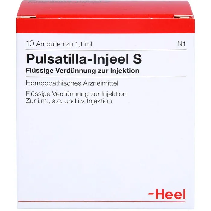 PULSATILLA INJEEL S Ampullen 10 Stück