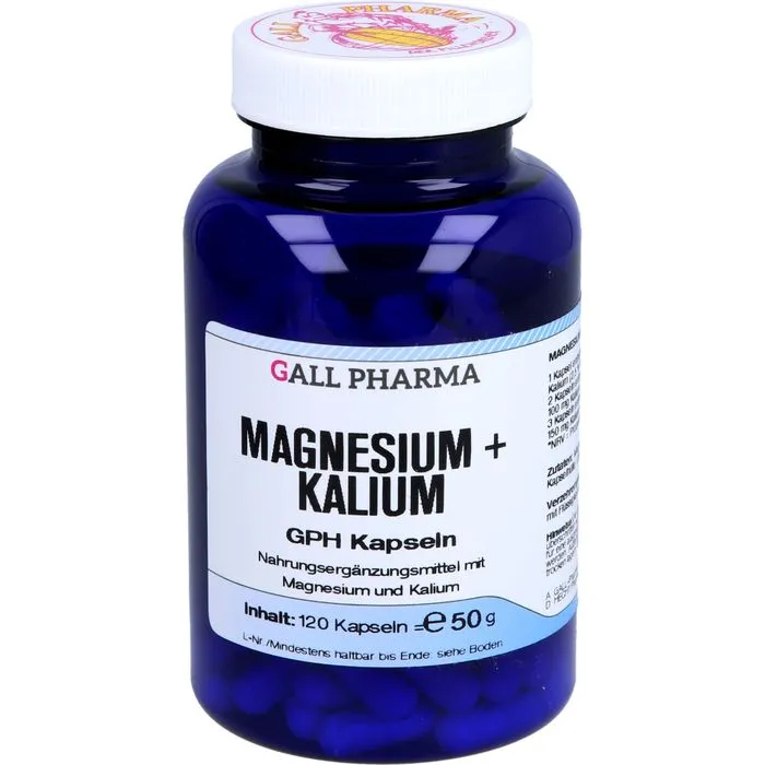 MAGNESIUM+KALIUM GPH Kapseln 120 Stück