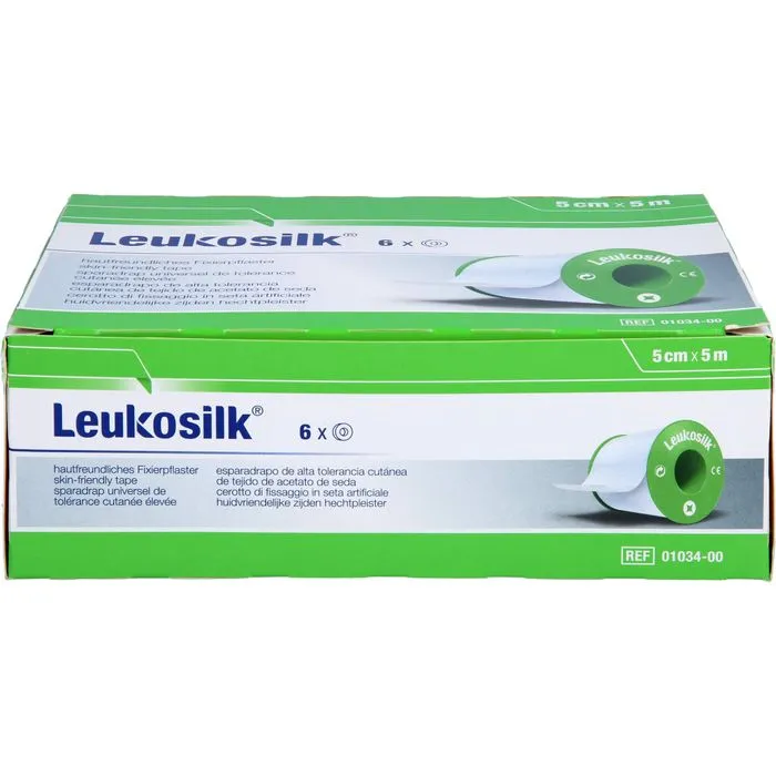 LEUKOSILK 5 cmx5 m 6 St