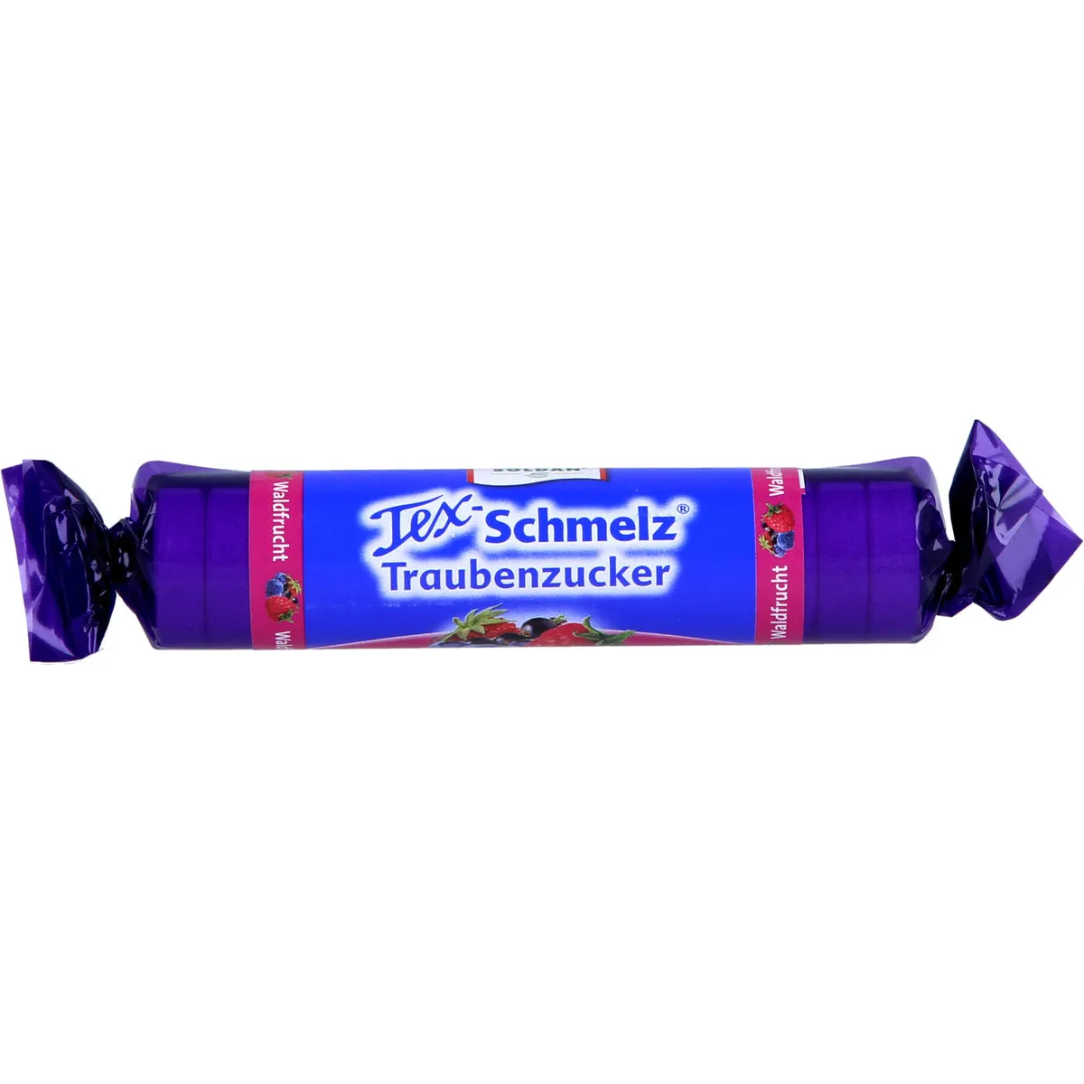 Tex-Schmelz Traubenzucker Waldfrucht Bonbons, 33 g Bonbons