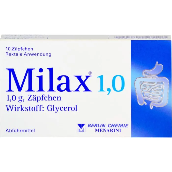 MILAX 1,0 Suppositorien 10 St