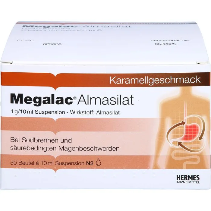 MEGALAC Almasilat Suspension 50X10 ml