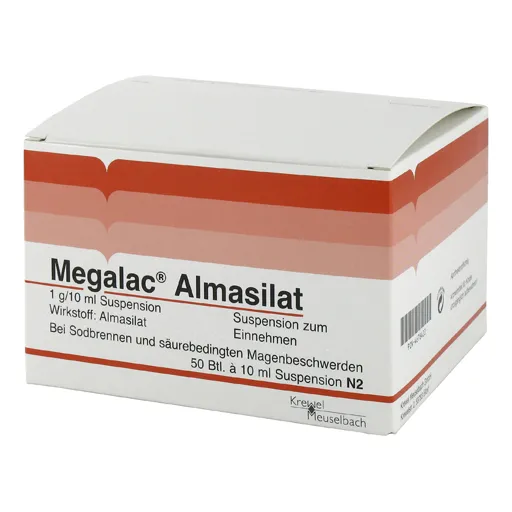MEGALAC Almasilat Suspension 50X10 ml