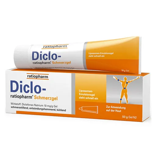 DICLO-RATIOPHARM Schmerzgel 50 g
