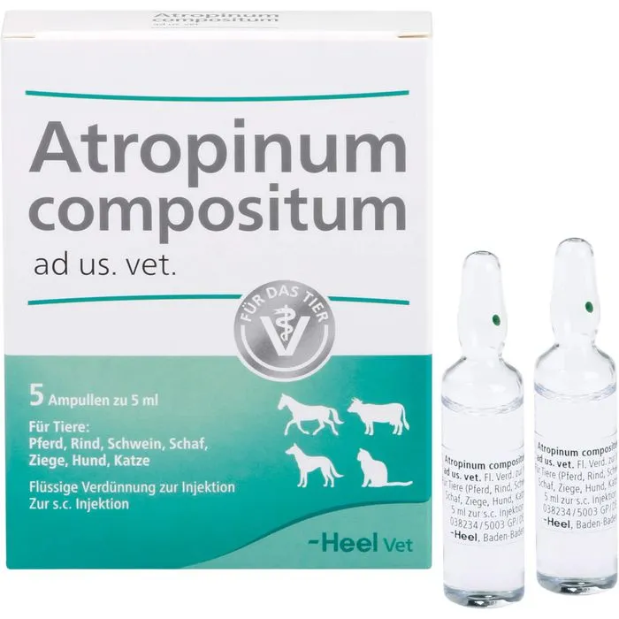 ATROPINUM COMPOSITUM ad us.vet.Ampullen 5 Stück