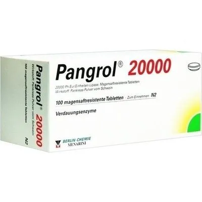 PANGROL 20.000 magensaftresistente Tabletten 100 St