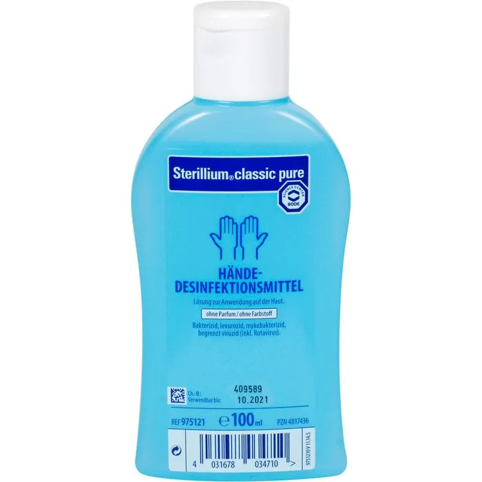 STERILLIUM Classic Pure Händedesinfektion Lsg. 100 ml