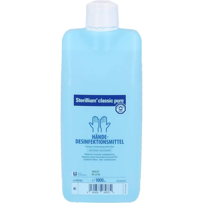 STERILLIUM Classic Pure Händedesinfektion Lsg. 1000 ml