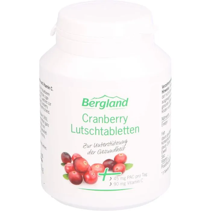 CRANBERRY LUTSCHTABLETTEN 75 Stück