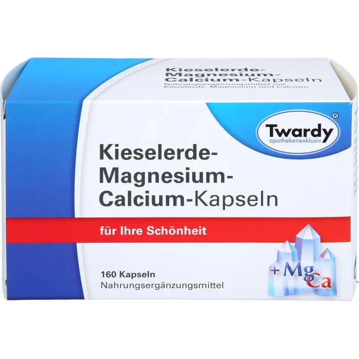KIESELERDE MAGNESIUM Calcium Kapseln 160 Stück