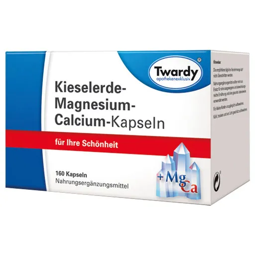 KIESELERDE MAGNESIUM Calcium Kapseln 160 St
