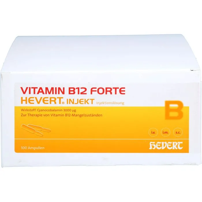 VITAMIN B12 FORTE Hevert injekt Inj.-Lsg.Amp. 100X2 ml