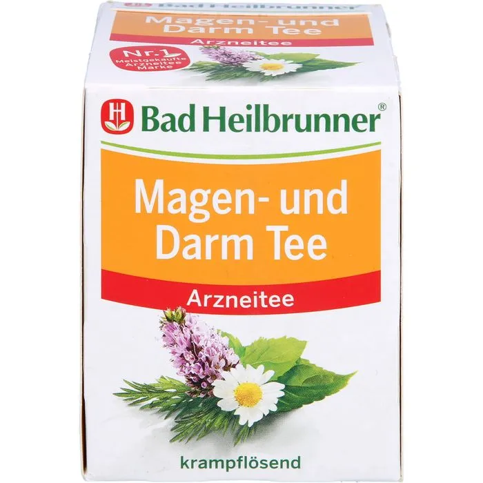 BAD HEILBRUNNER Magen- und Darm Tee N Filterbeutel 8X1.75 g