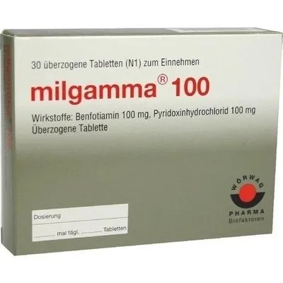 MILGAMMA 100 mg überzogene Tabletten 30 St