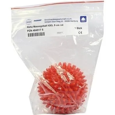 MASSAGEBALL Igel 9 cm rot 1 St