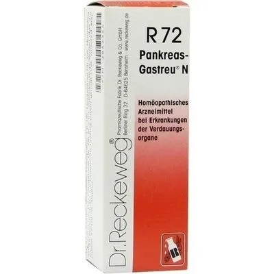 PANKREAS-GASTREU N R72 Mischung 22 ml