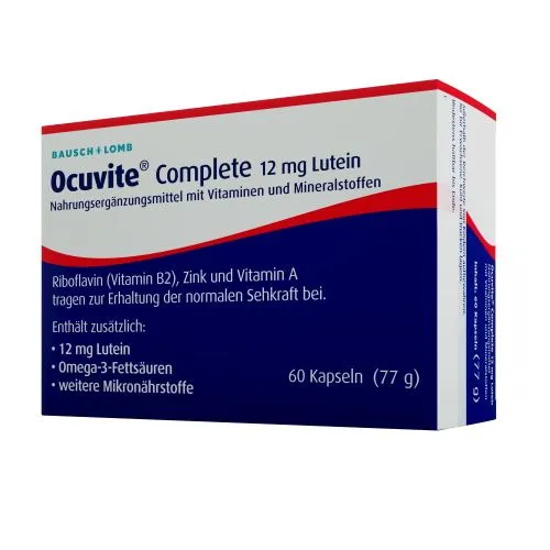 OCUVITE Complete 12 mg Lutein Kapseln 60 St