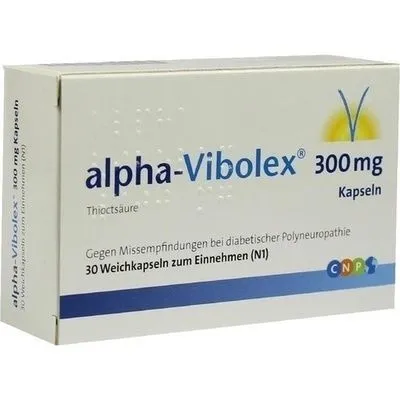ALPHA VIBOLEX 300 mg Weichkapseln 30 St