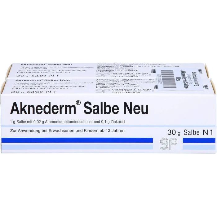 AKNEDERM Salbe Neu 60 g
