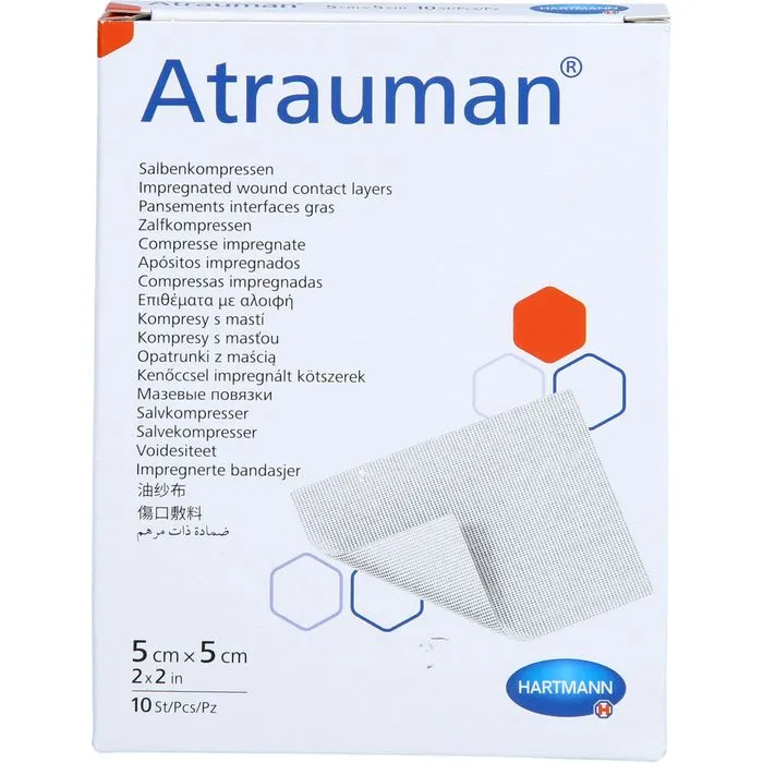 ATRAUMAN 5x5 cm steril Kompressen 10 St