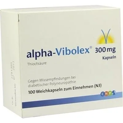 ALPHA VIBOLEX 300 mg Weichkapseln 100 St