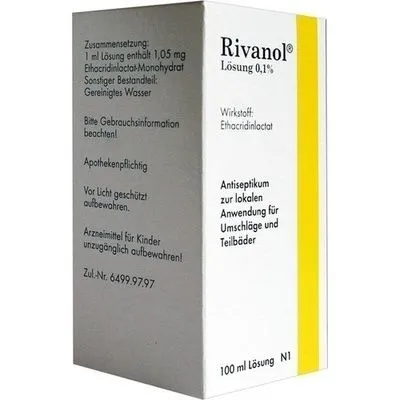 RIVANOL Lösung 0,1% 100 ml