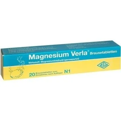 MAGNESIUM VERLA Brausetabletten 20 St