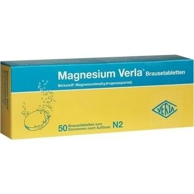 MAGNESIUM VERLA Brausetabletten 50 St