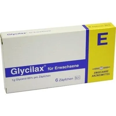 GLYCILAX Suppositorien für Erwachsene 6 St