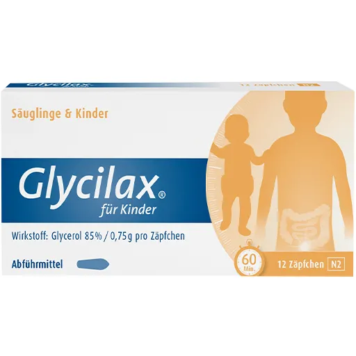 GLYCILAX Suppositorien für Kinder 12 St