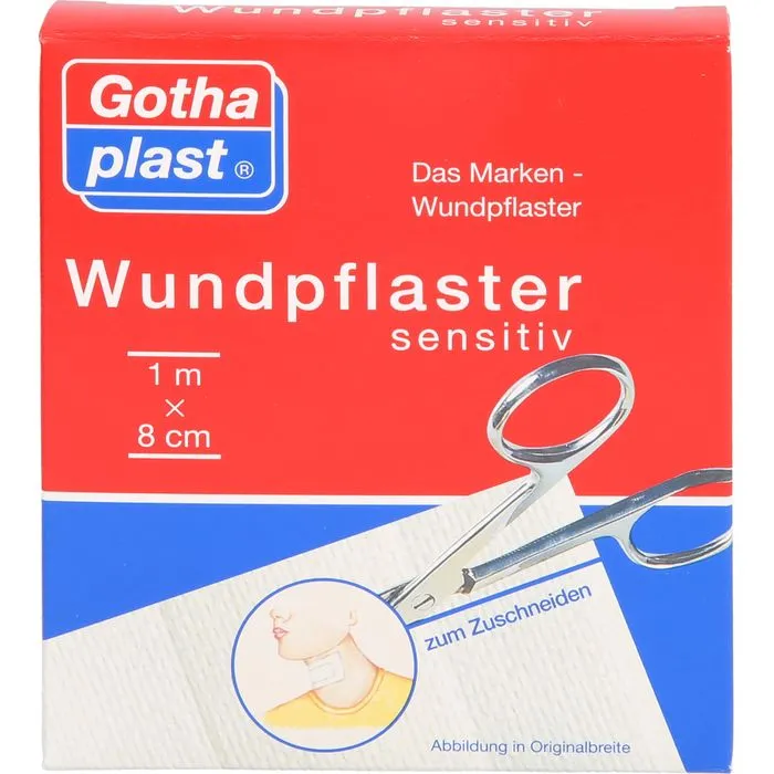 GOTHAPLAST Wundpfl.sensitiv 8 cmx1 m geschnitten 1 St