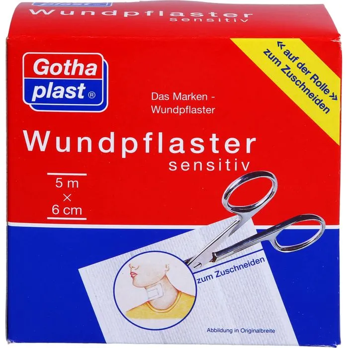 GOTHAPLAST Wundpfl.sensitiv 6 cmx5 m 1 St