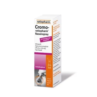 CROMO-RATIOPHARM Nasenspray konservierungsfrei 15 ml