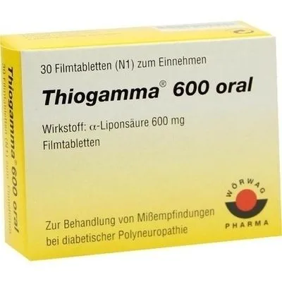 THIOGAMMA 600 oral Filmtabletten 30 St