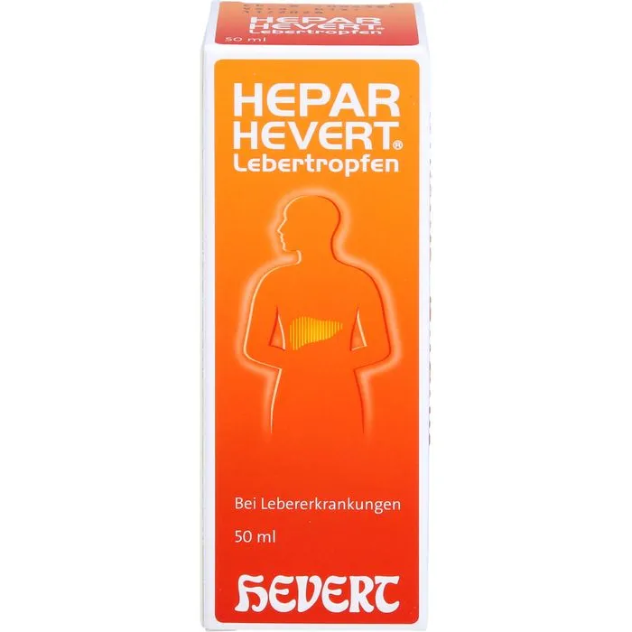 HEPAR HEVERT Lebertropfen 50 ml