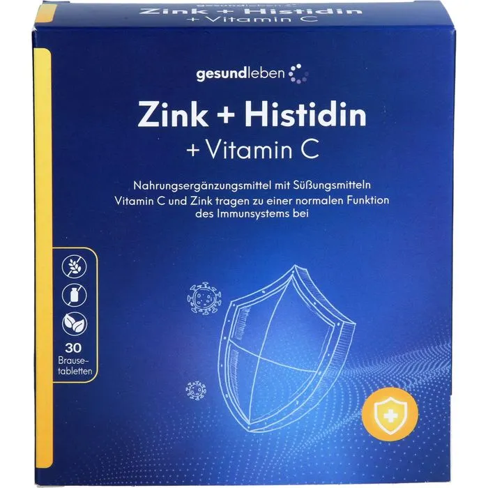 GESUND LEBEN Zink+Histidin+Vit.C Brausetabletten 30 Stück